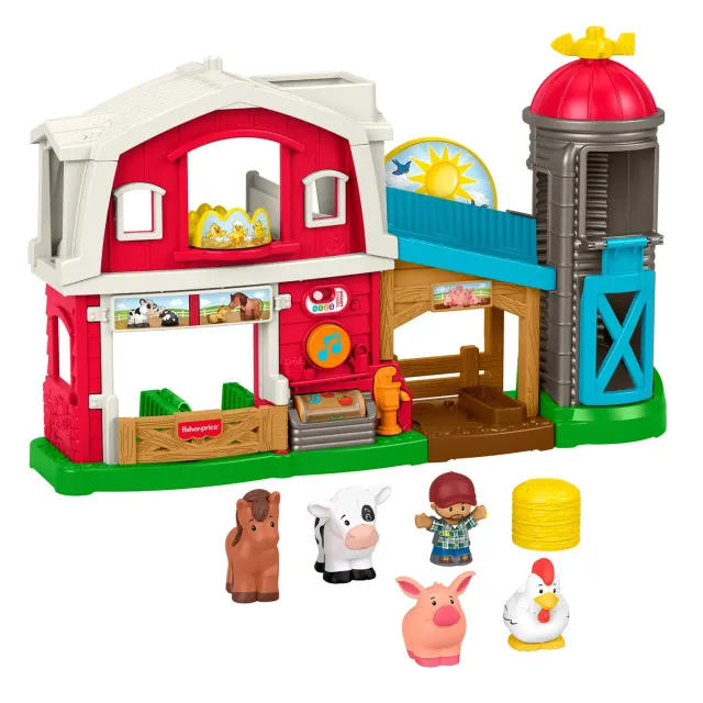 Fisher-Price Little People Boerderij speelset 5-delig Nederlands
